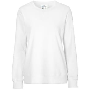 Sweatshirt Crew Neck dam GOTS vit L