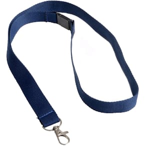 Badgekoord Europel, blauw, pak van 10 stuks
