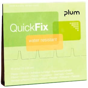 Plaster-refill Plum vandafvisende plast, 45 stk