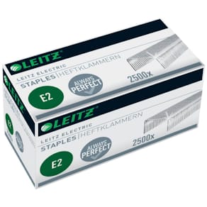 Heftklammern Leitz Power Performance E2, verzinkt