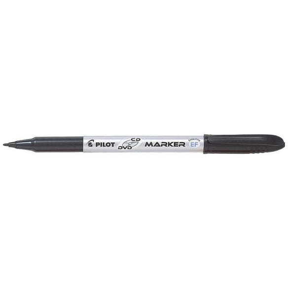 Merkepenn PILOT Begreen CD/DVD EF sort 10st