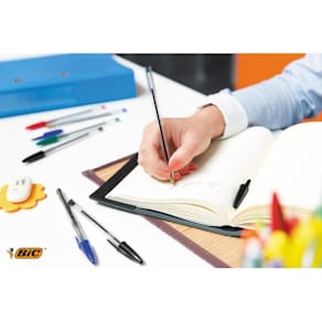 Bläckkulpenna BIC Cristal Medium Röd, 1.0mm, 50st