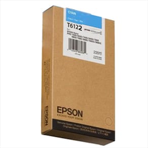 Epson T6122 - Utskriftkassett - 1 x cyan  - för