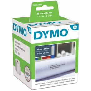 Adressetiketten DYMO LabelWriter, 36 x 89 mm, weiß