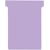 Planbordkaarten Nobo T-index 3, ft 120 x 92 mm, violet