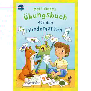 Übungsblock ARENA Mein dickes Übungsbuch für den Kindergarten, 4+