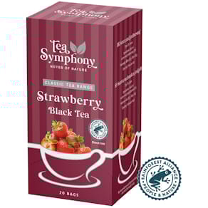 Te Symphony Jordbær, 20 tebreve