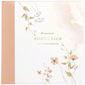 Kommunionsalbum GOLDBUCH Blütenzauber, rosé