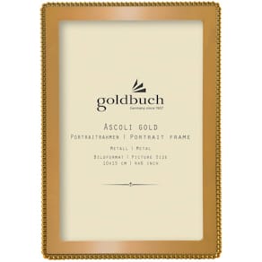 Bilderrahmen Goldbuch Ascoli, gold, 10x15 cm