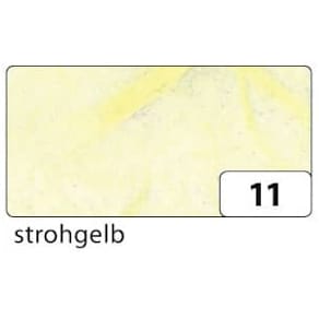 Strohseide Folia, 47 x 64 cm, strohgelb