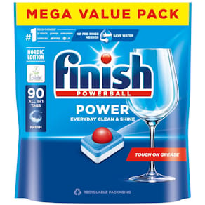 Maskindisk FINISH Power AiO 90/fp