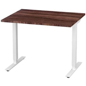 Bord höj/sänk Basic 1000x800 valnöt/vit