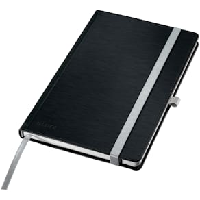 Notesbog Style hardcover A5 kvad. 100g/80ark sort