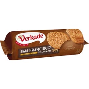 Koekjes Verkade San Francisco, volkoren, pak van 261 g