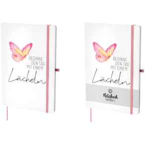 Notizbuch FÜR DICH Lovely Greetings Lächeln