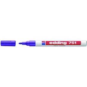 Lakmarker edding 751 1–2 mm rund, violet, 10 stk