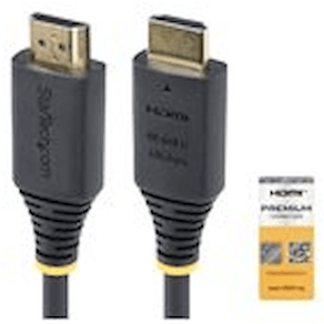 StarTech.com 1m (3.3ft) Premium Certified High Speed HDMI Cable,