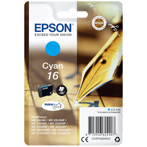 Bläckpatron EPSON C13T16224012 cyan