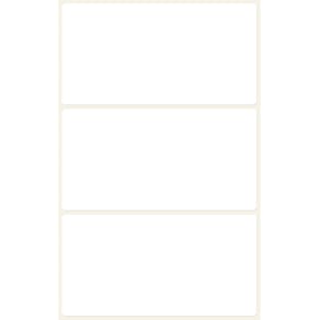 Etiketten Avery Zweckform, 98 x 51 mm, 84 St., weiß