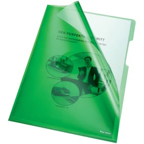 Aktenhülle BENE, A4, 100 Stück, PVC, grün