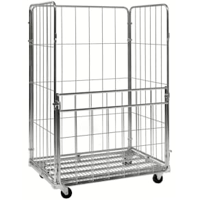 Rullcontainer 4 sidor öppn. långsida