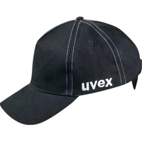 Stötskyddskeps UVEX U-cap svart 60-63cm