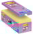 Notitieblok Post-it Super Sticky, 76 x 76 mm, geel, 16 stuks (14+