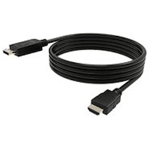VISION - Adapterkabel - DisplayPort hane till HDMI hane - 2 m