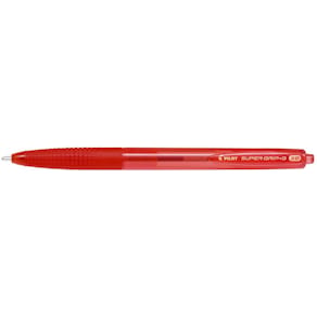 Druckkugelschreiber PILOT Super Grip G, rot