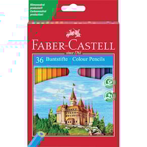 Farbstiftetui Faber-Castell Castle, 36 Stück, sortiert