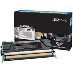 Toner LEXMARK X746H1KG 12K svart