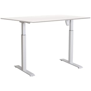 Skrivbord el Easydesk Adapt I 160x80 cm vit