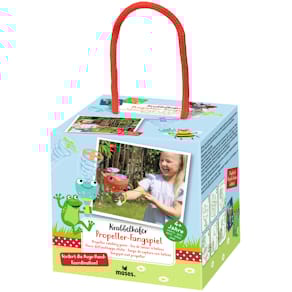 Fangspiel MOSES Krabbelkäfer Propeller, sortiert, 2 Fangkörbe, 8 