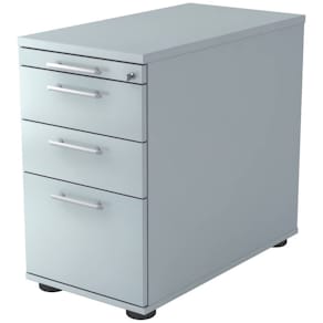 Standcontainer HAMMERBACHER SC40 RE, grau, 80 cm Tiefe