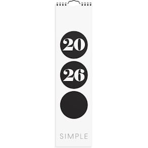 Väggkalender Simple 2026