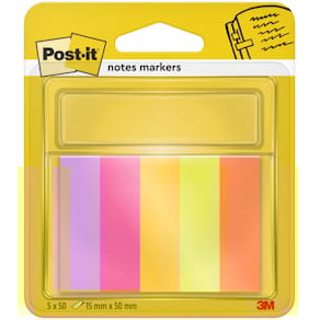 Index Marker Post-it TFEN Energetic Collection, 5 x 50 Blatt, fl.