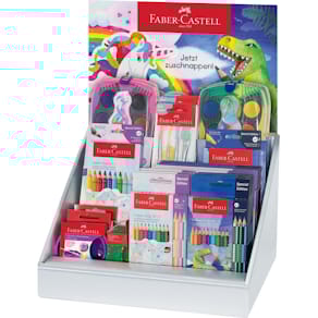 Thekendisplay Faber-Castell Malen, Special Edition Dino & Einhorn