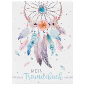 Freundebuch Goldbuch Traumfänger, A5, 88 Seiten