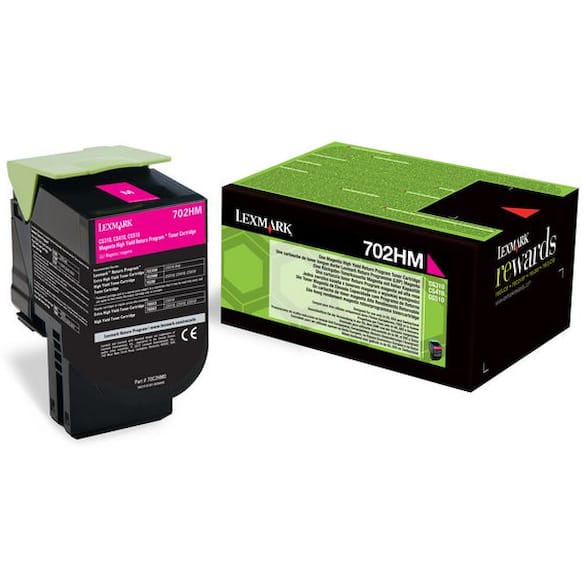 Toner LEXMARK 70C2HM0 rød