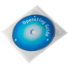 Selbstklebetasche Durable POCKETFIX CD/DVD, 100 Stück