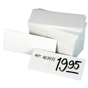 Hyllkantsetikett 87x37mm 100/fp