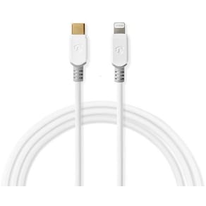 Kabel NEDIS USB-C til lightning 1m