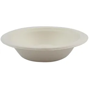 Tallrik Bagasse djup 500ml 50/fp