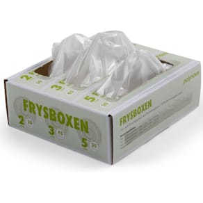 Fryspåse Förslutningsbar HDPE Multipack, 2/3/5L, 95 påsar