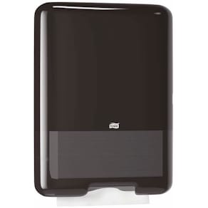 Papirhåndklædedispenser Tork H3 V- og C-fold, sort
