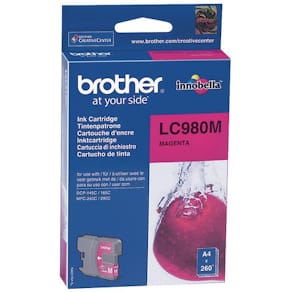 Bläckpatron BROTHER LC980M magenta
