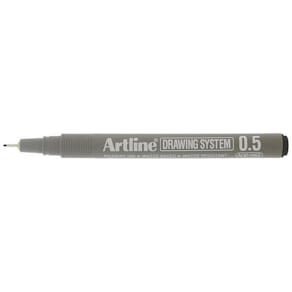 Fineliner ARTLINE EK235 0,5mm svart