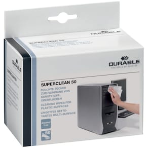 Reinigungstücher Durable Superclean, 50 St., weiß