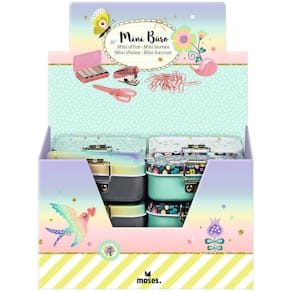Mini-Büro-Set MOSES Flower&Friends, sortiert