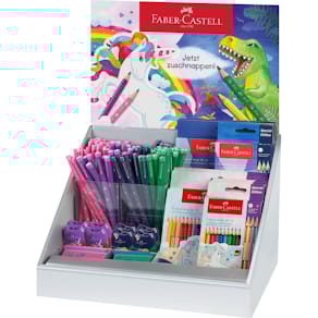 Thekendisplay Faber-Castell Dino & Einhorn, sortiert